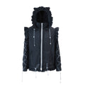 Bubble Cat Oversized Sun Protection Jacket - Black