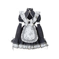 Silver Dragon Patterned Maid Dress Set