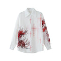 Cross & Spider Lily Oversized Shirt
